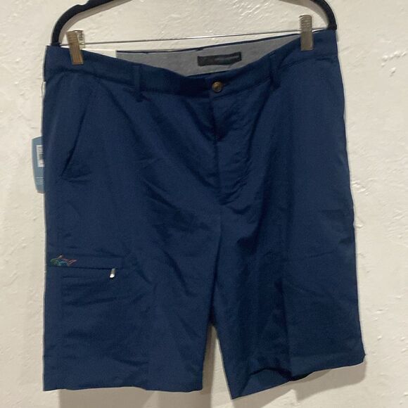 Greg Norman blue shorts size 34 Inseam 10 - Picture 1 of 7